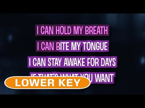 Human (Karaoke Lower Key) – Christina Perri