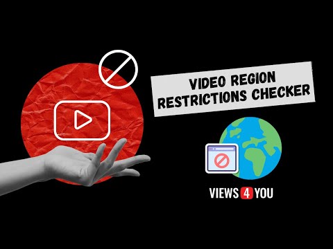 YouTube Video Region Restrictions Checker