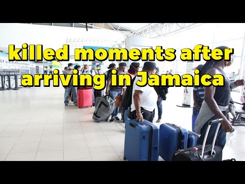 Rohan Campbell k"lled moments after arriving in Jamaica on a flight from Panama