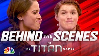 Goofing Around Behind the Scenes - The Titan Games