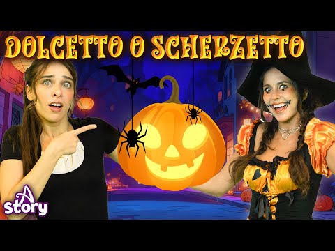 Dolcetto o Scherzetto?! 🎃👻 Favola di Halloween! | Storie per Bambini Italiano | A Story Italian