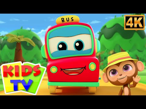 School Ki Bus Song, स्कूल की बस गाना, Ek Mota Hathi + Bob the Train Hindi Cartoon Rhymes for Kids