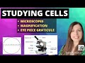 Exploring Cell Study Techniques: Microscopes and Magnification
