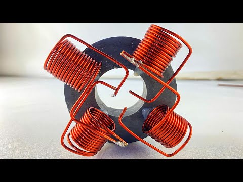 New... How to Make Awesome Free 220v 7000w Electricity Energy At Home With Spark Plug