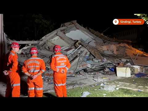 YouTube video thumbnail: Magnitude 6.1 Quake Strikes Northwestern Turkey, at Least One Killed
