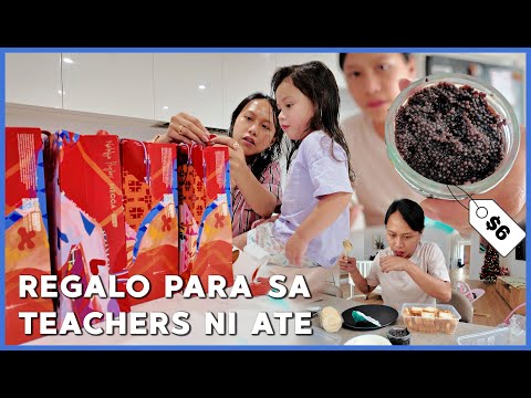 MUNTING REGALO PARA SA MGA GURO! E TRY NATIN ANG MURANG CAVIAR! ❤️ | rhazevlogs