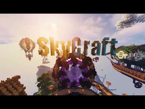 Cinemática de SkyCraft servidor de Minecraft Skyblock y Skywars