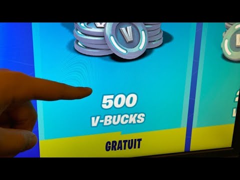 FORTNITE S'EXCUSE.. (500 V-BUCKS Gratuit)