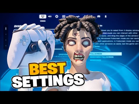 NEW Best Controller SETTINGS + Sensitivity Tutorial for Fortnite Chapter 6! (PS5/PS4/XBOX/PC)