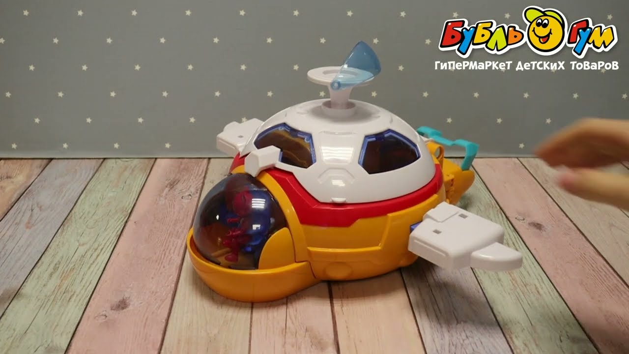 Набор игровой Petronix Патроллер 3в1 Пэтмобиль и фигурка  - видео Набор игровой Petronix Патроллер 3в1 Пэтмобиль и фигурка  - видео