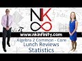Statistics Concepts for NYS Algebra 2 Success