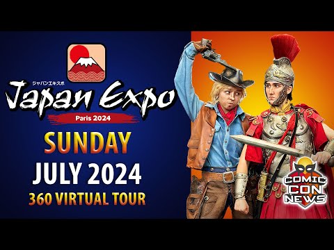 Japan Expo Paris 2024 Sunday Virtual Tour