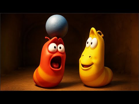 LARVA COMEDY 2025🤍BALL | LARVA CARTOON TOP 25 EPISODE