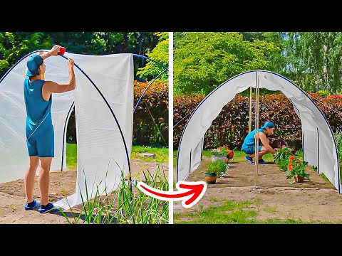 Best Gardening And Backyard Hacks: How To Build A High-Tunnel Greenhouse
