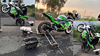 Wheelie Training On Wheelie Machine