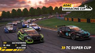 LIVE 🔴 ADAC SimRacing TC Super Cup | Event 3 |  Sachsenring | Saison 2026