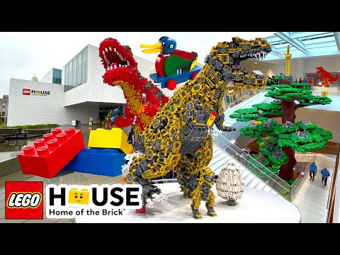 Complete Tour of the LEGO HOUSE in Denmark (2024)