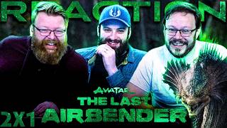 Avatar: The Last Airbender (NETFLIX) 2x1 REACTION!! "Somewhere Safe"