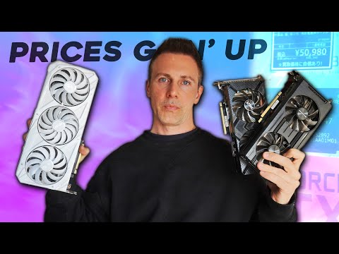 Used GPU prices in Japan are going UP FAST....