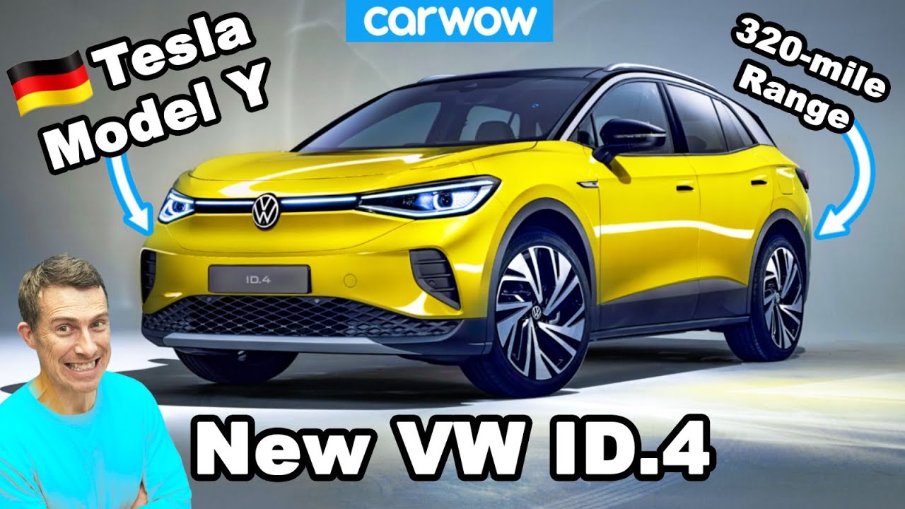 Volkswagen's 'Tesla Model Y' - the new 320-mile range ID. 4! FULL DETAILS!