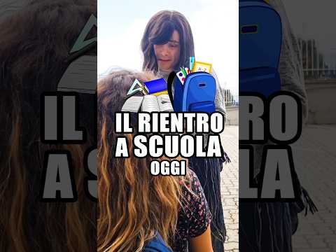Il rientro a scuola: Passato vs Presente 🏫