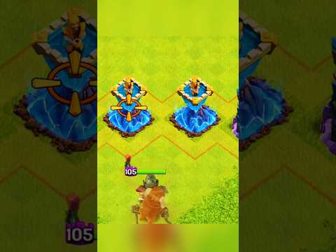 برج الساحر الخارق الجديد 😱 تحديث تاون هول 18 #shorts #clashofclans