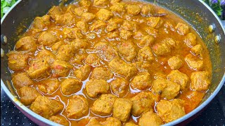 Soya Beans Recipe | Soya Beans Curry Recipe | Easy & Testy Recipe For Lunch/Dinner |