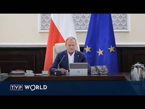 YouTube video thumbnail: Tusk Announces Resumption of Border Controls With Germany and Lithuania