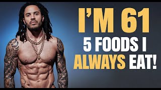 Lenny Kravitz (61): "These 5 Foods Keep My Body 20 Years Younger!"