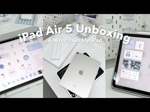 iPadAir5UnboxingWhat’sonmyiPad—แกะกล่องiPadเครื่องใหม่,แต่งห