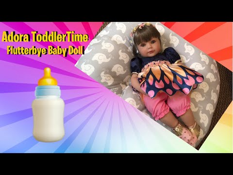 Unboxing Adora ToddlerTime Doll Flutterby Baby