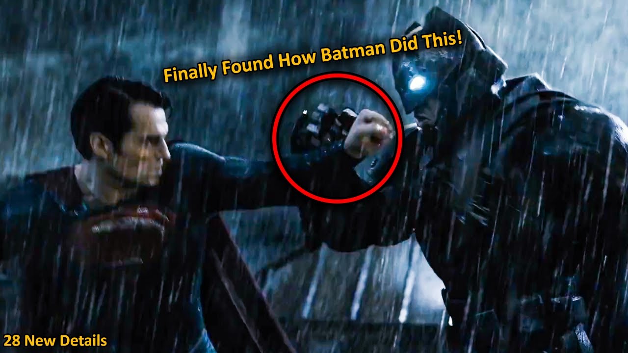 I Watched Batman v Superman in 0. 25x Speed and Here's What I Found
