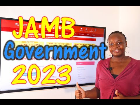 JAMB CBT Government 2023 Past Questions 1 - 20