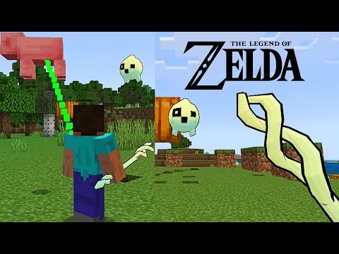 Addon de ZELDA para Minecraft PE || TRI ROD MCPE