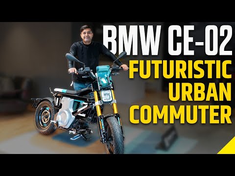 BMW CE 02 E-Motorbike 2024 Review | 3.5" Micro TFT, 2 Ride Modes & more features | Times Drive