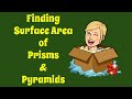 Calculating Surface Area of Prisms and Pyramids