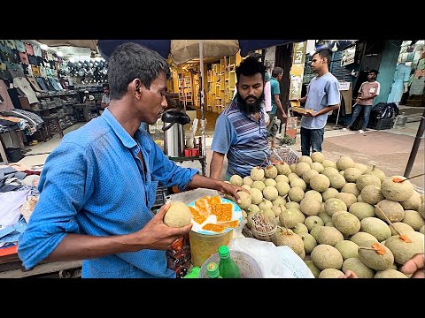 UNIQUE Masala Wood Apple - Bangladeshi Street Food