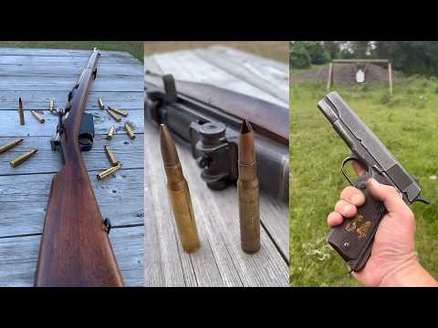 M2 AP, Ithaca 1911A1, Argentine Mauser, Bodyguard 2.0