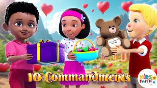 10 Commandments, Baby Jesus & Silent Night | Bible Songs for Kids | Kids Faith TV