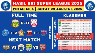 Hasil Liga 1 2025 - Bhayangkara vs Persis - Klasemen Liga 1 2025 Terbaru Hari Ini - Liga 1 Indonesia