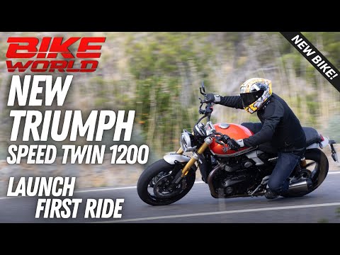 2025 Triumph Speed Twin 1200 & RS | Launch First Ride