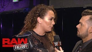 Primeras declaraciones de Nia Jax tras su regreso a Raw