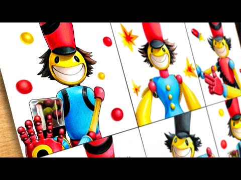 Drawing New Monsters Lemon Squad ( Poppy Playtime Chapter 5 )
