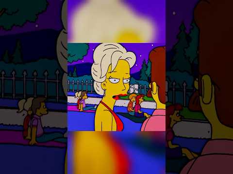 Elle est habillée trop ouvertement🥶 #shorts #dessinanimé #lessimpsons