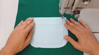 Sewing the Magic Pocket. This is the best thing I learned from my grandmother