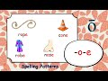 Long Vowel Sounds and Patterns