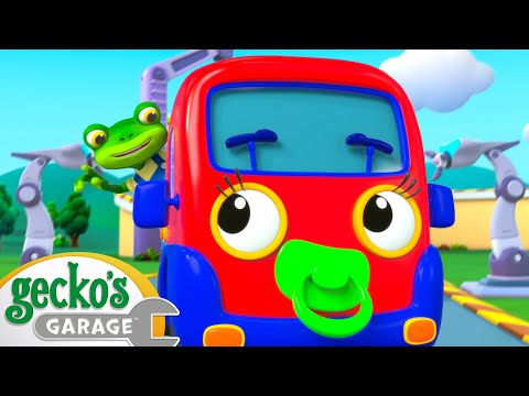 Baby Truck's First Driving Test | Gecko's Garage | Kids Road Trip! | Kids Songs and Stories