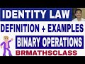 Identity Elements in Mathematics