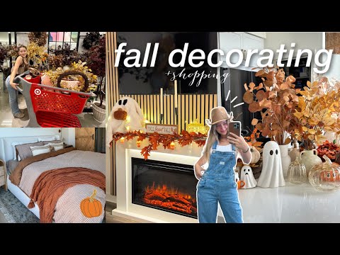 DECORATING MY HOME FOR FALL 🍂 entryway upgrade, cozy bedding, PSL