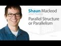 Mastering Parallel Structure in English